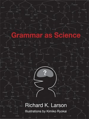 cover image of Grammar as Science
